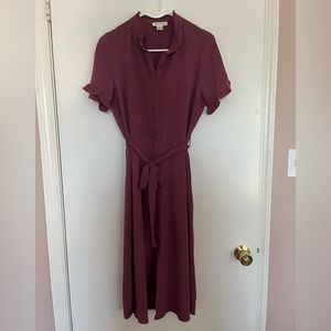Monteau purple/plum colored dress. Size medium.